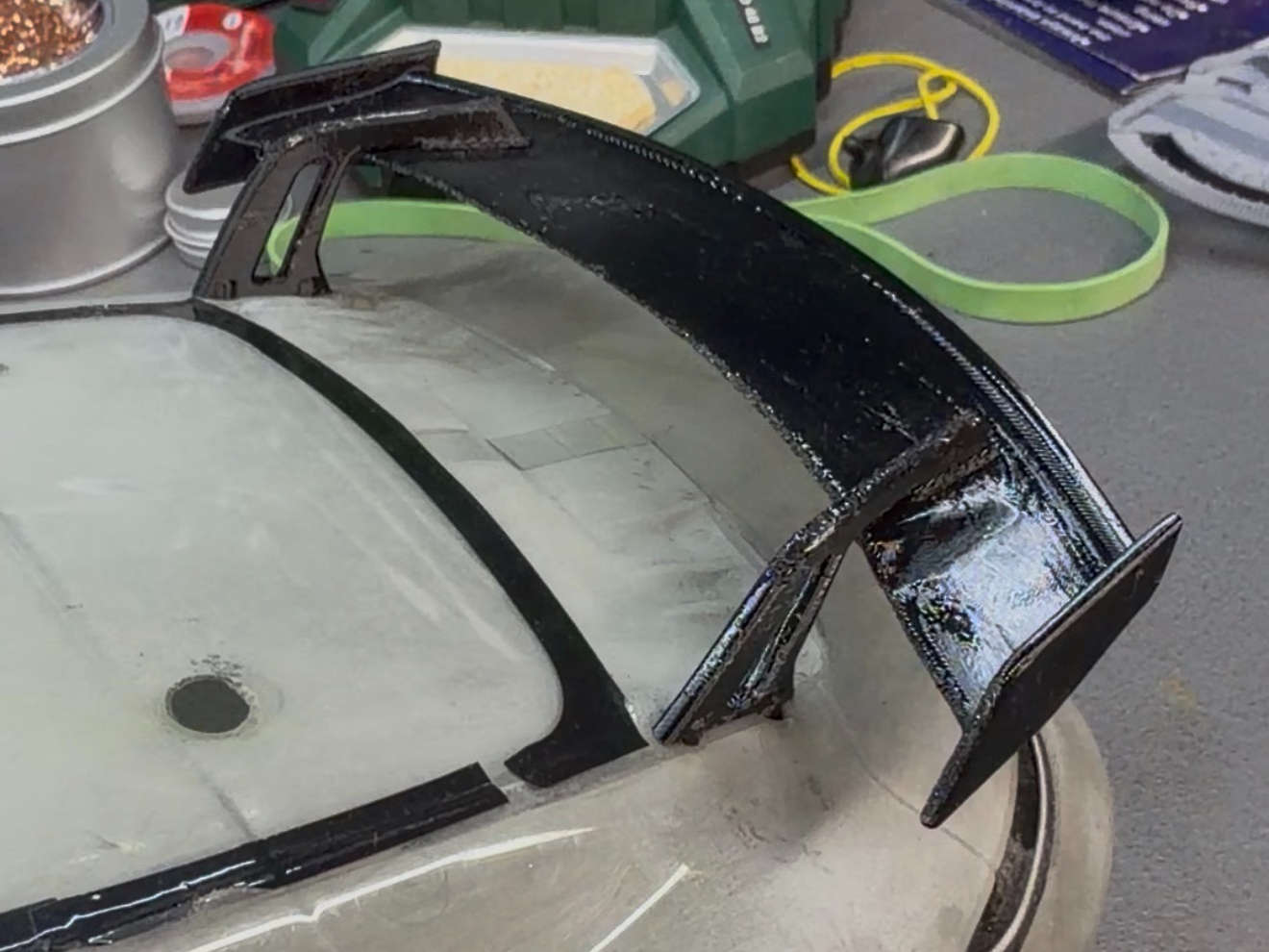 Porsche 911 GT3 Style Rear Wing RC 1:10 