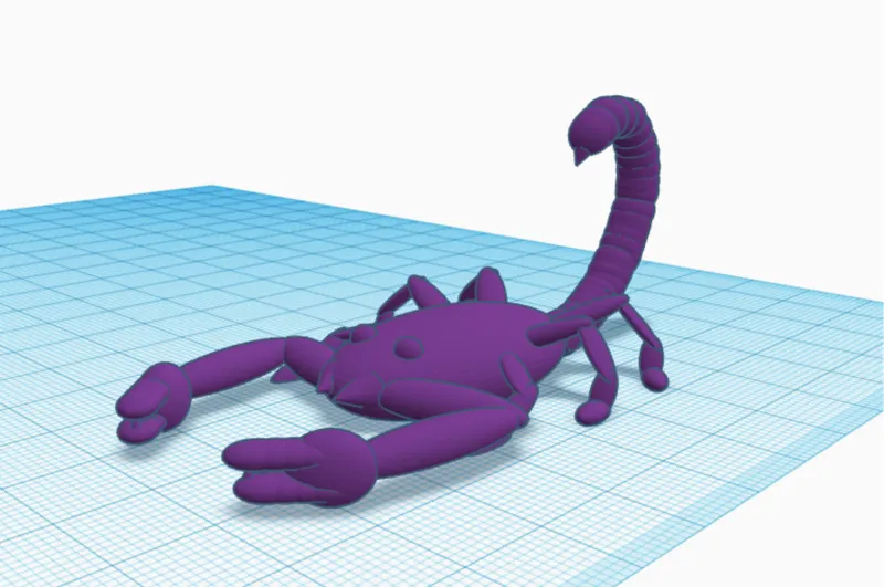 Tinkercad Scorpion