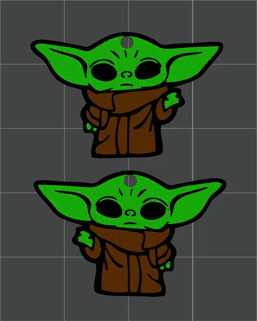 Star Wars "Grogu" Earrings view 2