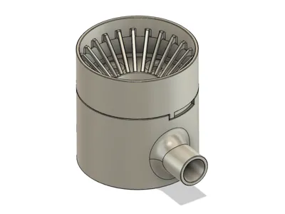 Rain water collector 100mm tube