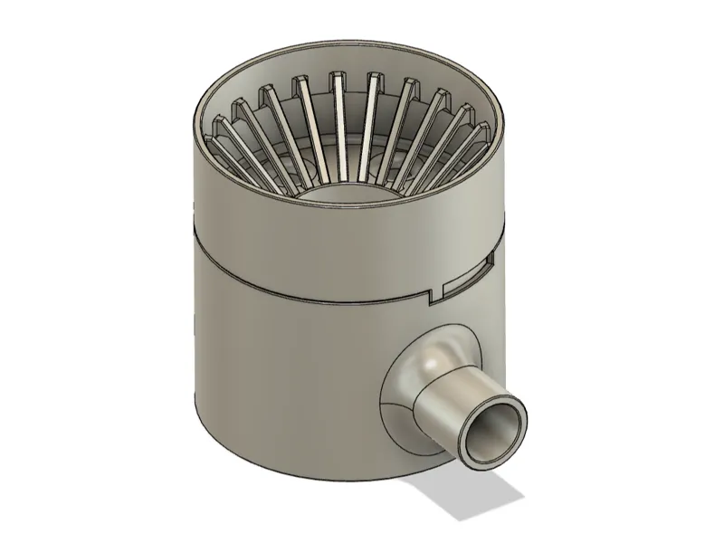 Rain water collector 100mm tube
