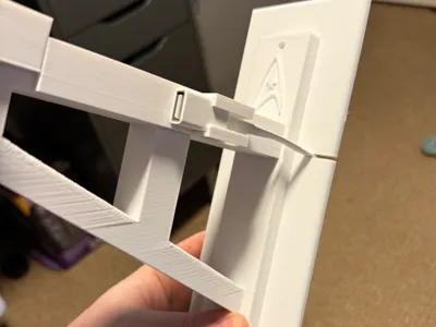 Wall Plate/USB Holder for Enterprise Wall Mount
