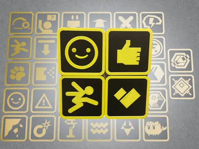 Arknights Endfield Beacon Icon Fridge Magnet No AMS!
