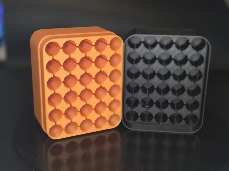 AAA Battery Box holds 30 AAA Batteries