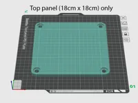 Top panel - 0.2mm layer, 2 walls, 15% infill