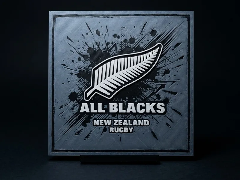 New Zealand All Blacks - Hueforge 