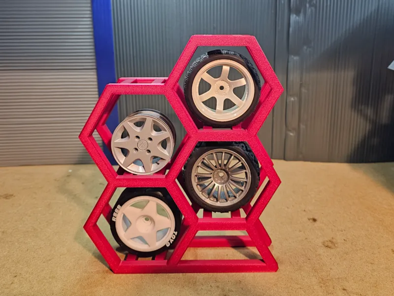 1:10 RC Wheel Display No Hardware, Stackable