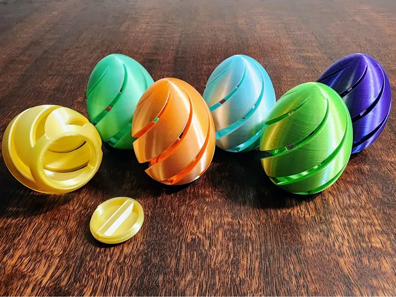 Easy Print Easter Egg - Open Swoop Style