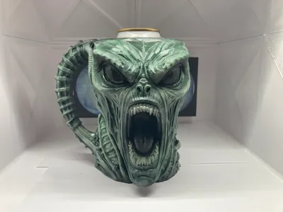The Alien Beer Mug