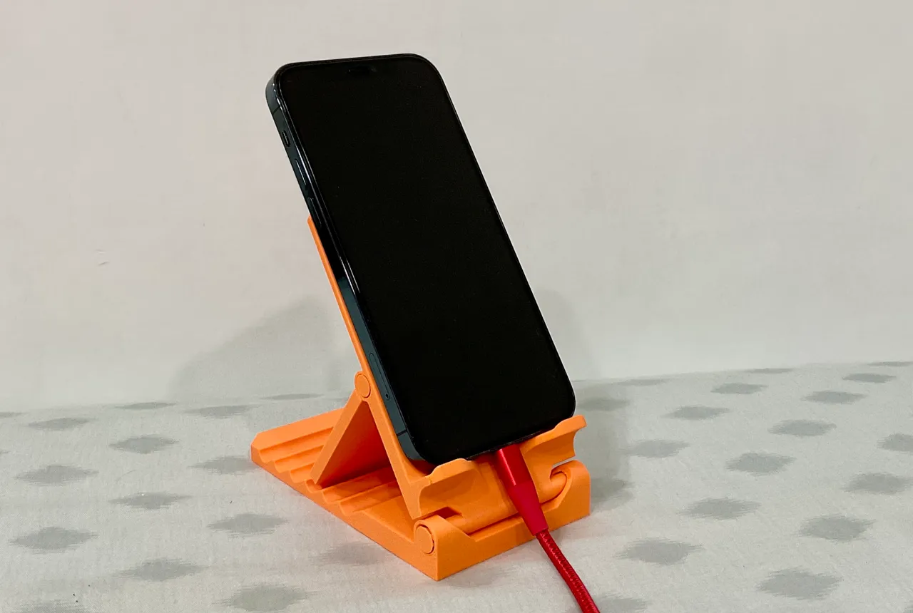 Foldable Phone Holder (Print in One Piece) view 3