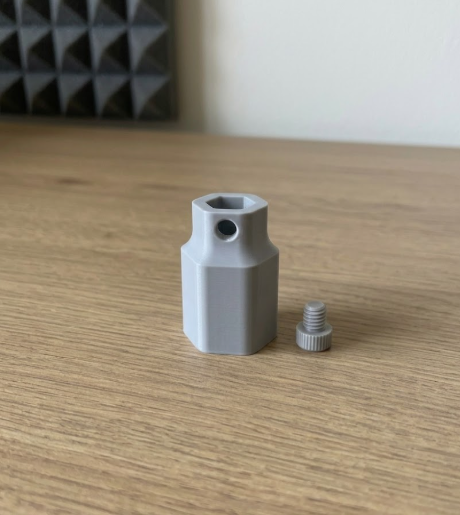 Miniatura 4 do modelo 3D Mini Manche Tournevis Hexagonal