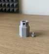 Tool attachment with screw