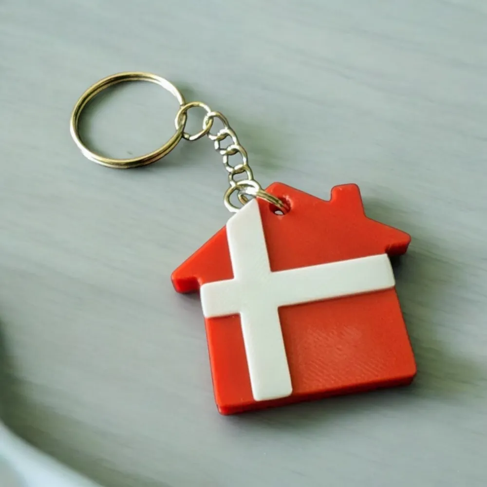 Sweden / Denmark / Finland Keychain by Sanciio - MakerWorld