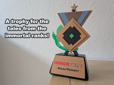 Dota 2 ImmorTale Trophy