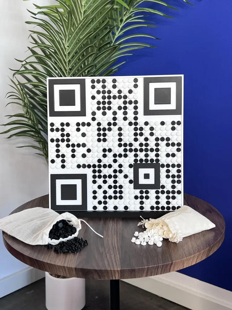 QR Code Builder Kit: Build A Physical QR Code - Free 3D Print Model ...