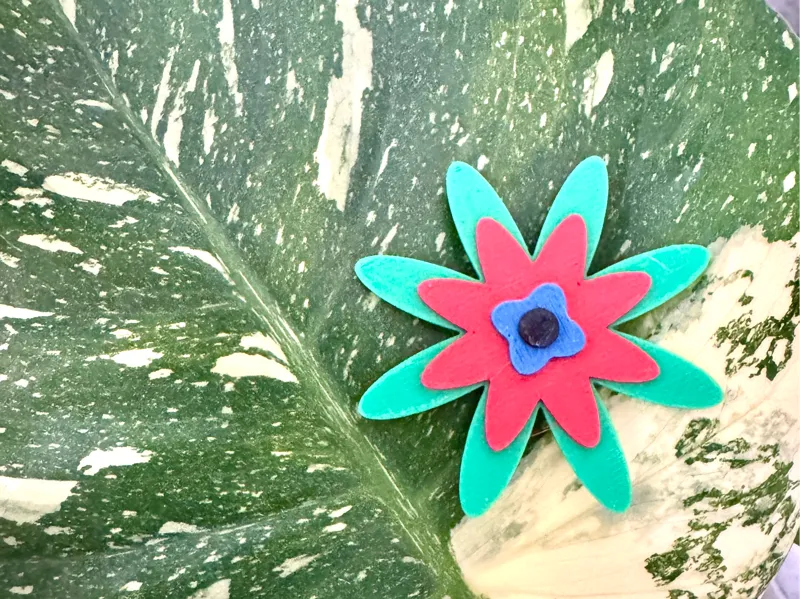 Flower AMS test - 17 min print