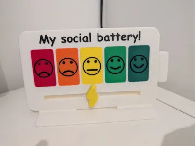 Social Battery — Desk Stand (v1.0.0)