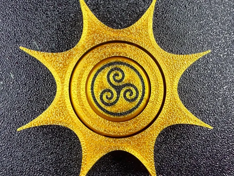Celtic Sun Fidget Spinner
