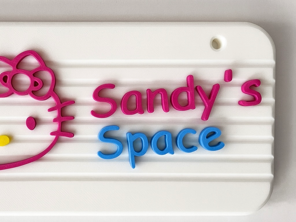 Custom Hello Kitty Sign