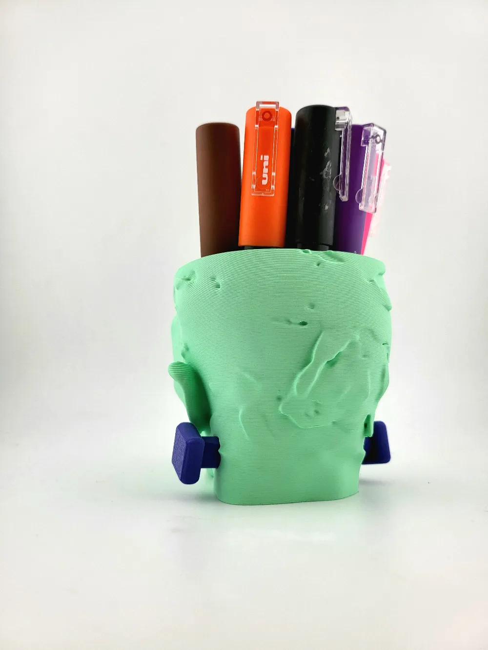 Frankenstein Horror Pen Holder by Mad power - MakerWorld