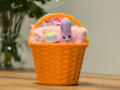 Woven Basket / Easter Candy Bowl