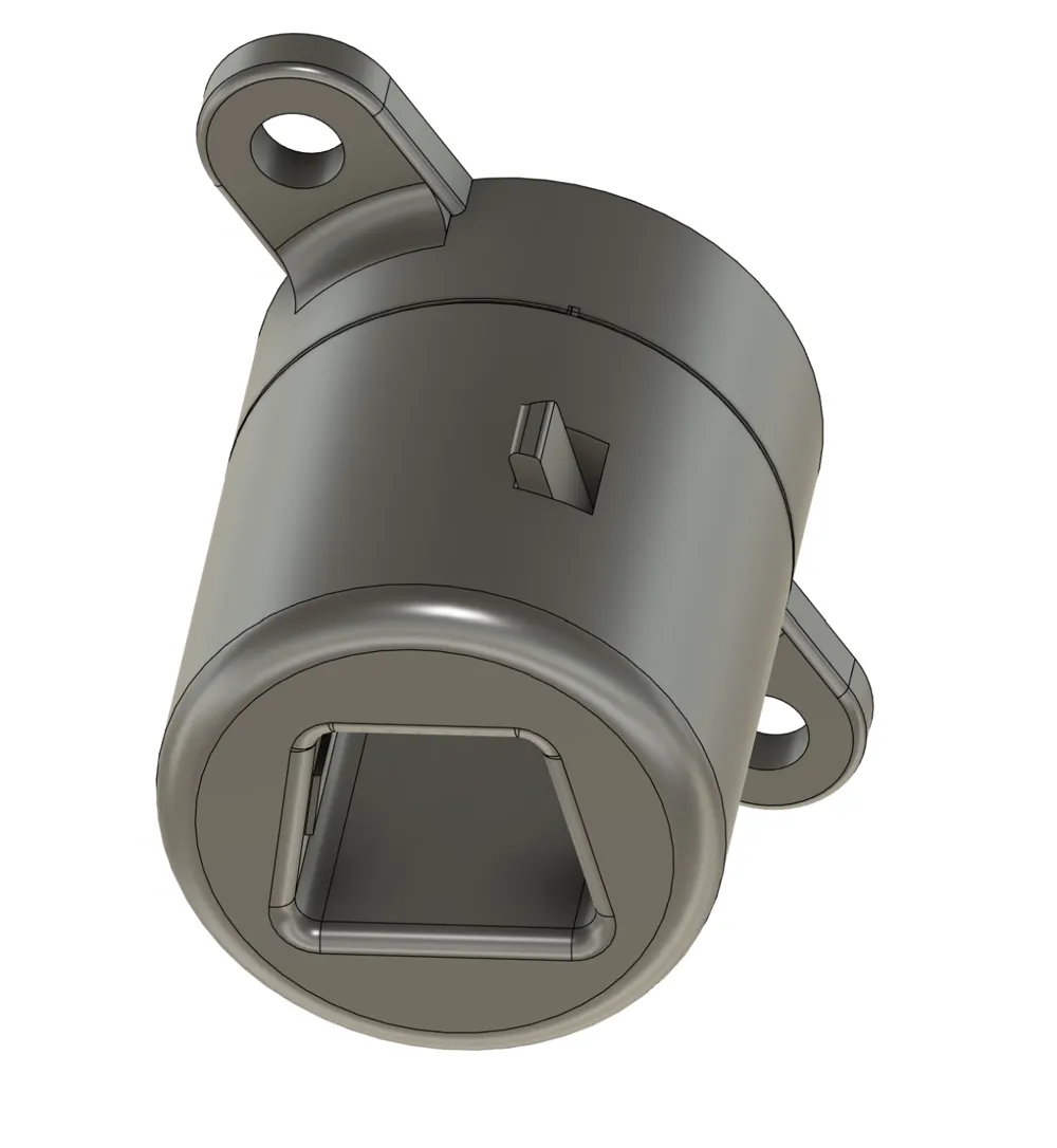 HRS XeroPlay Quick Release Mount V2 Latching w/ freely spinning body