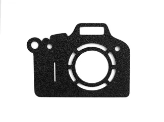Photo Camera Keychain