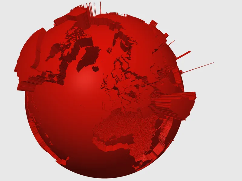 Globe of consumption based CO2 emissions/capita