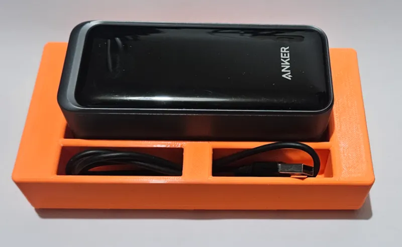 Anker Prime + cable Gridfinity holder