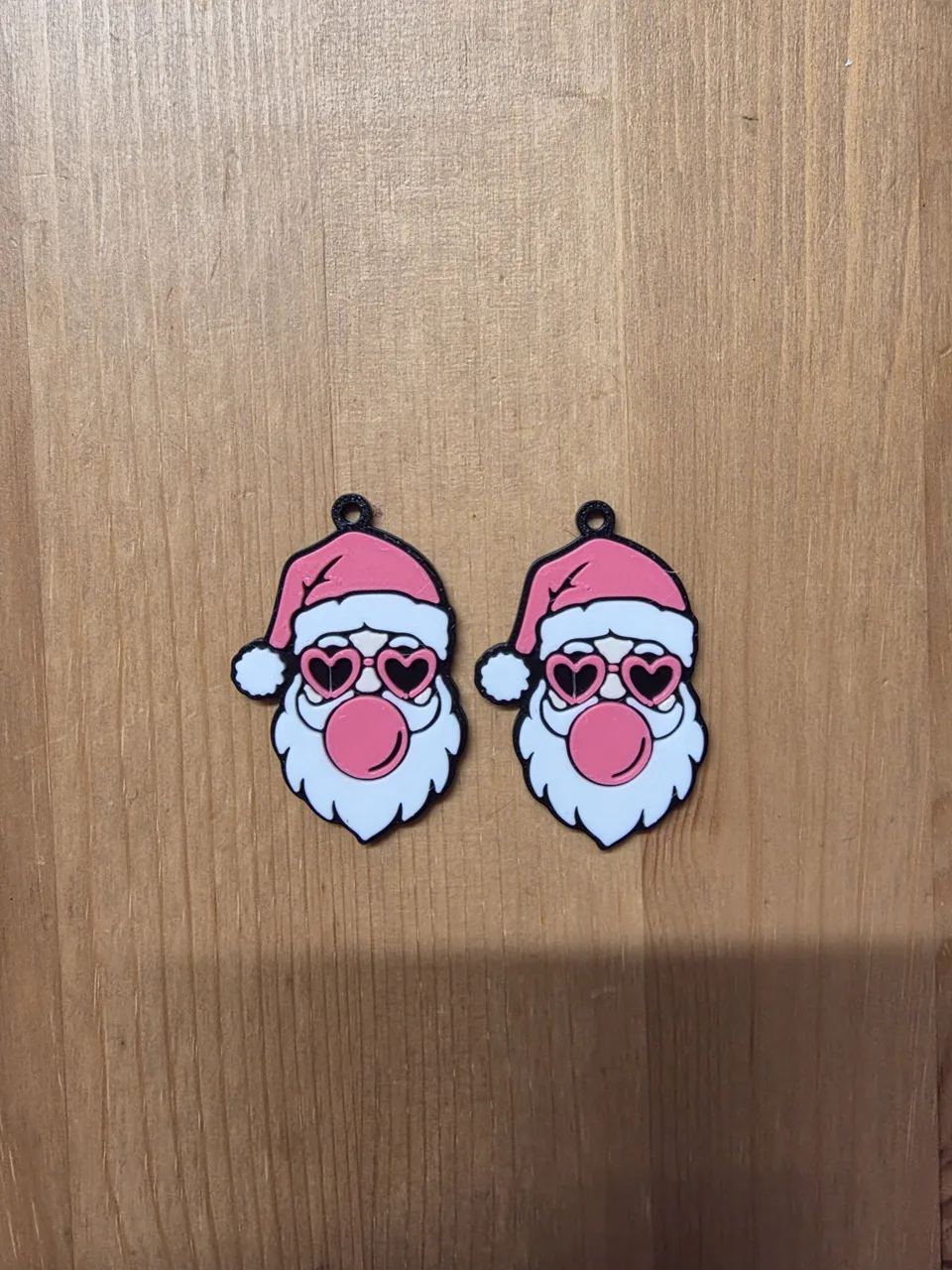 Cute Santa Earrings view 2