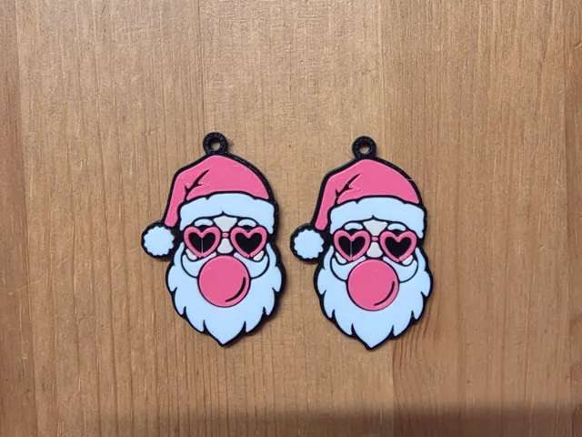 Cute Santa Earrings