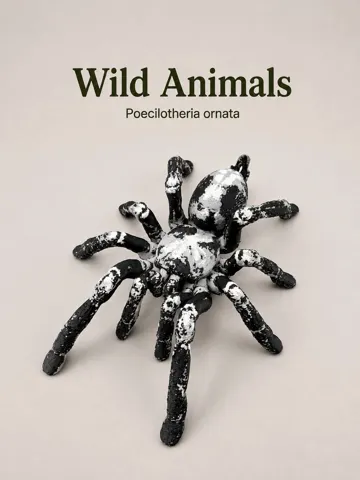 Figura decorativa: Ornamental Tarantula — vista de referencia 2