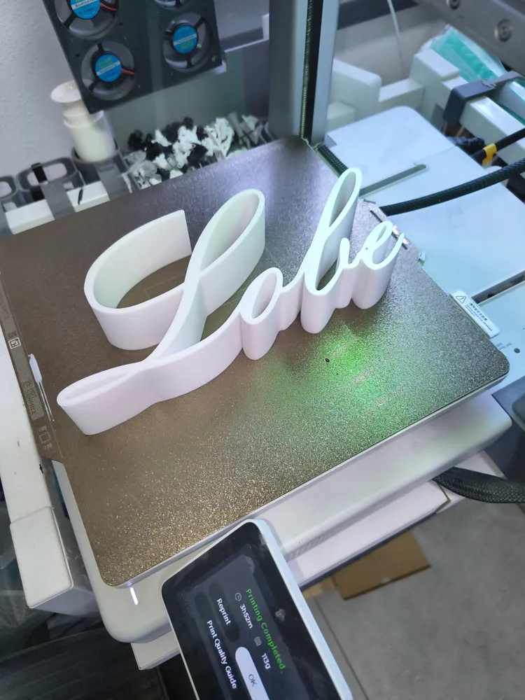 Elegant “Love” Sign – Romantic Lettering Wall by ccrccrdk MakerWorld ...