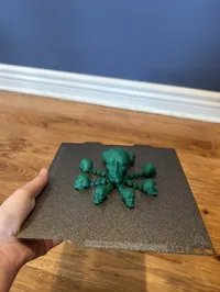 Poulpe Squidward avec pattes sur la tête — photo 8