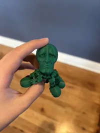 Poulpe Squidward avec pattes sur la tête — photo 7