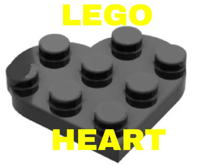 brick heart- cuore di mattoncini