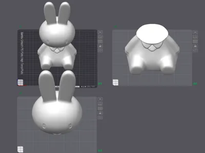 Miffy lamp 2 versions (large as possible for p1s)
