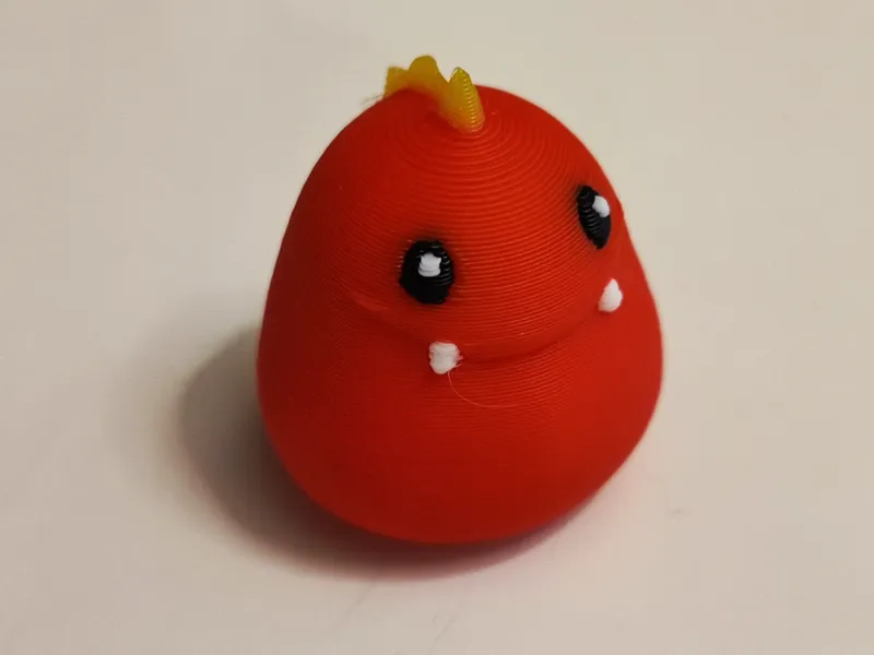 Cute dragon pencil cap