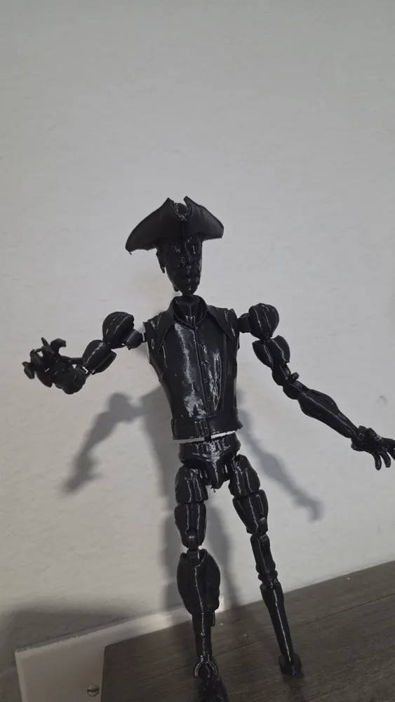 CAPTAIN CLARK ACTION FIGURE V1 and V2 - Free 3D Print Model - MakerWorld