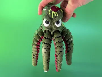 Accesorio para filamento: Articulated Zombie Octopus — vista de referencia 3