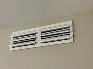 Modular AC Vent Deflector.No-Drill Louvered Damper
