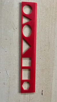 Règles de formes géométriques pour l'école — photo 3
