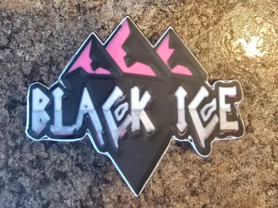 Black Ice Team Jibbitz