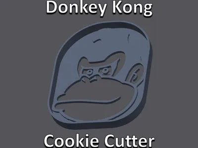 Donkey Kong Cookie Cutter