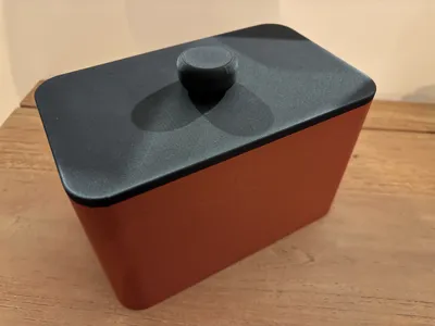 Kitchen bin with lid 200x120x120