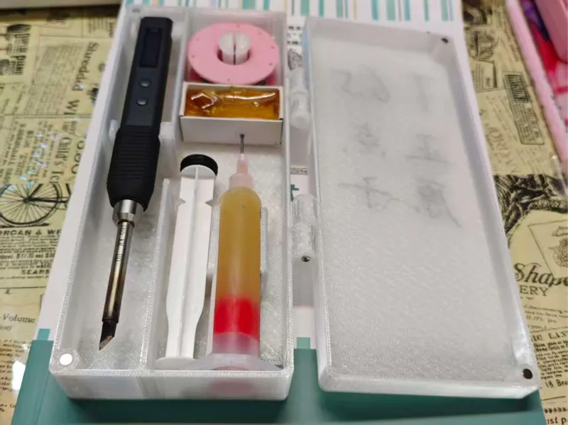 磁吸正点原子t65电烙铁收纳盒