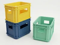Caisses de logistique empilables — lot de 3 tailles — photo 2