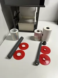 Adapter/10.5mm Shaft - Thermal Label Roll + Limiter 