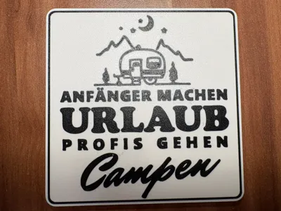 Drink Coaster "Beginner"