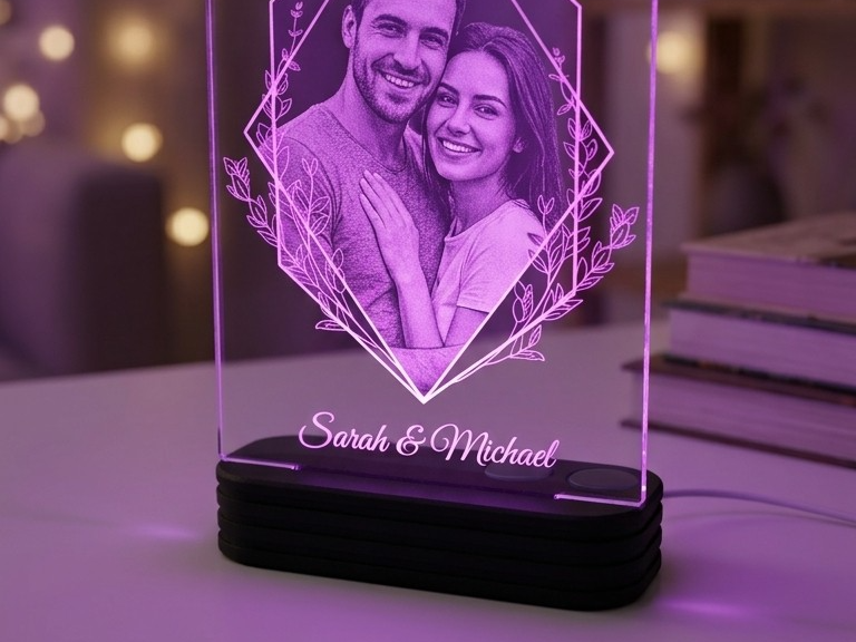 Acryl Picture Lamp Base - ESPHome/Homeassistant